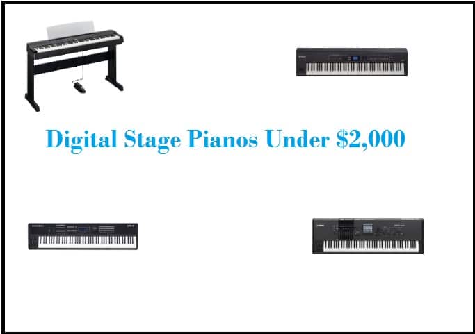 Digital Stage Pianos Under $2,000