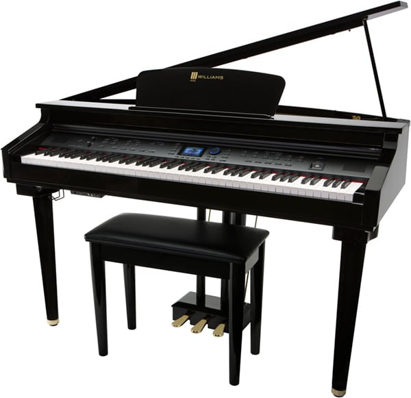 The Williams Symphony Grand Piano is a key player in versatile digital pianos
