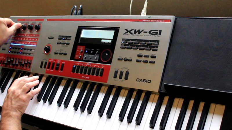 Casio XW- P1 synthesizer