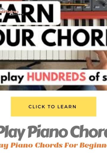 Play Piano Chords For Beginners