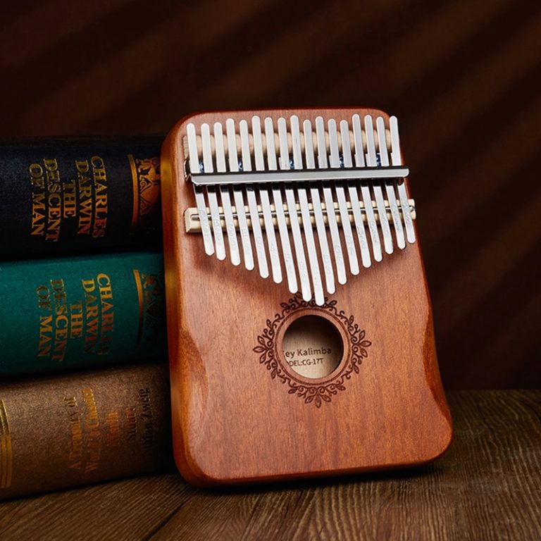 Kalimba Thumb Piano Premium 17 Key Mahogany Kalimba My Digital Piano