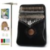 Kalimba Thumb Piano Premium 17 Key Mahogany Kalimba 28 Kalimba-Thumb-black