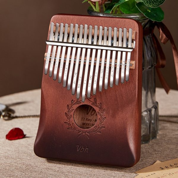 Kalimba Thumb Piano Premium 17 Key Mahogany Kalimba 13 Oliver Branch