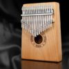 Kalimba Thumb Piano Premium 17 Key Mahogany Kalimba 34 Walnut