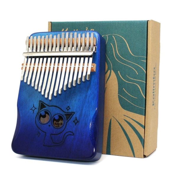 Kalimba Thumb Piano Premium 17 Key Mahogany Kalimba 20 1005002066618337