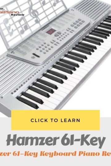Hamzer 61-Key Electronic Keyboard Pian