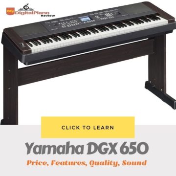 Yamaha DGX 650